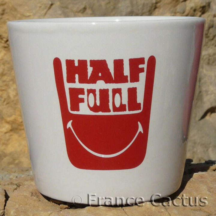 Petit pot Smiley Rouge 1