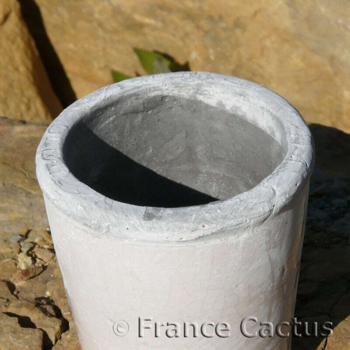 Petit pot bord gris 3